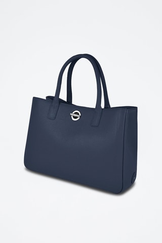 Sac à main en cuir Paris - Bleu