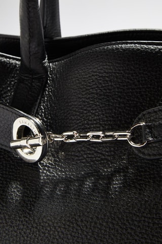 Sac à main en cuir Paris - Noir