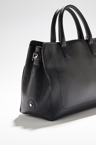 Sac à main en cuir Paris - Noir