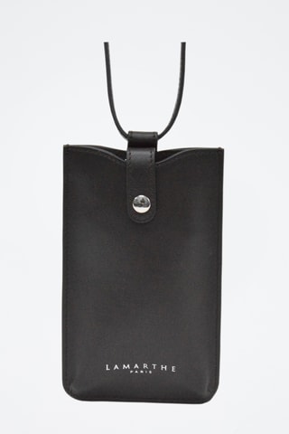 Etui porte-téléphone en cuir - Marron