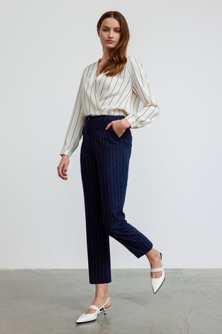 Pantalon 7/8 - Bleu