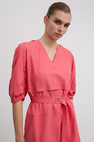 Robe midi - Rose