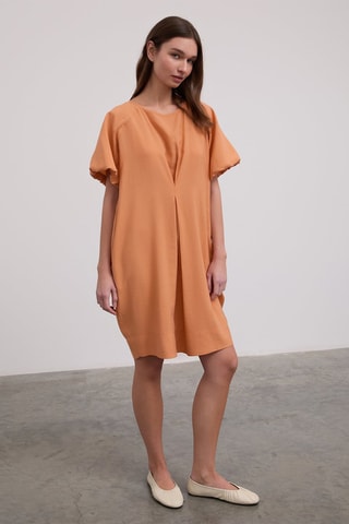 Robe droite - Orange