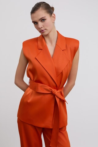 Gilet sans manches - Orange