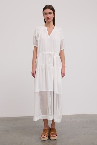 Robe droite - Blanc