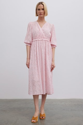 Robe midi - Rose