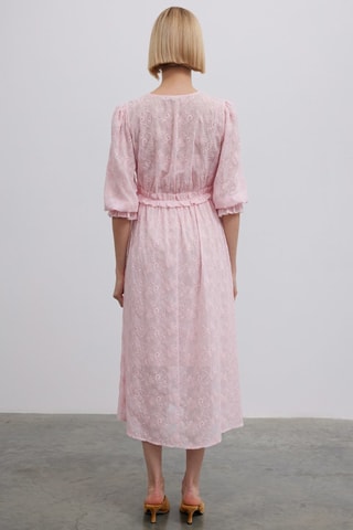 Robe midi - Rose