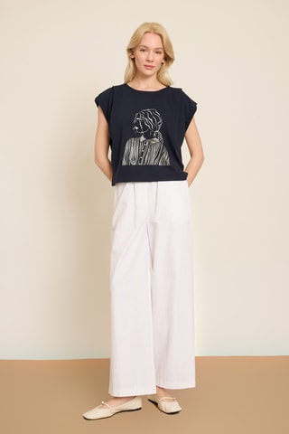 T-shirt - Bleu marine