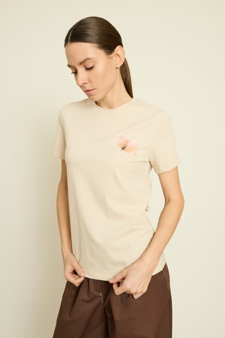 T-shirt - Beige
