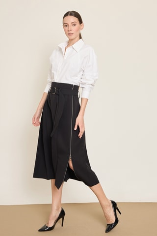 Jupe plissée - Noir