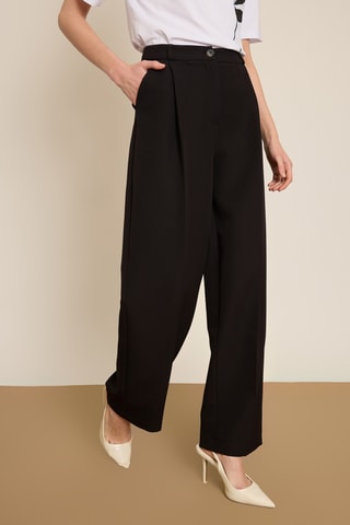 Pantalon carotte - Noir