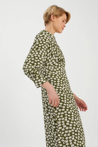 Robe midi - Vert