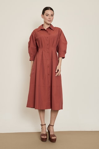 Robe chemise - Blanc