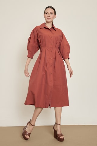 Robe chemise - Blanc