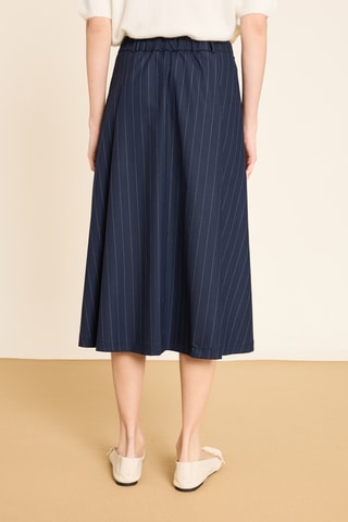 Jupe-culotte - Bleu marine