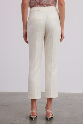 Pantalon carotte - Blanc