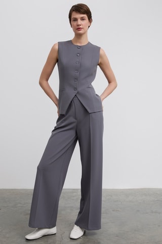 Gilet sans manches - Gris