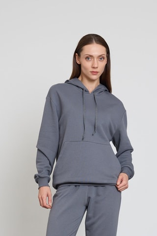 Sweat à capuche - Gris