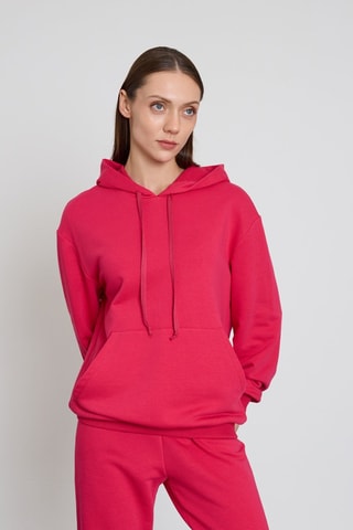 Sweat à capuche - Rose