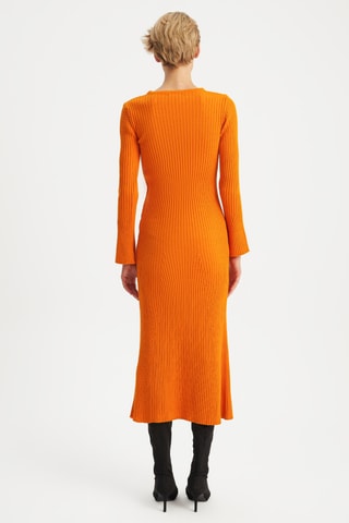 Robe droite - Orange