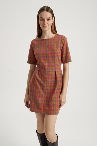 Robe droite - Orange