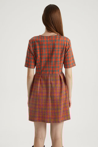 Robe droite - Orange