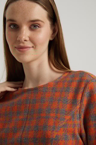 Robe droite - Orange