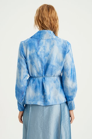 Veste - Blanc et bleu