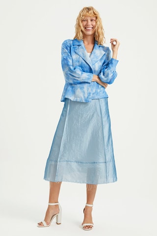 Veste - Blanc et bleu