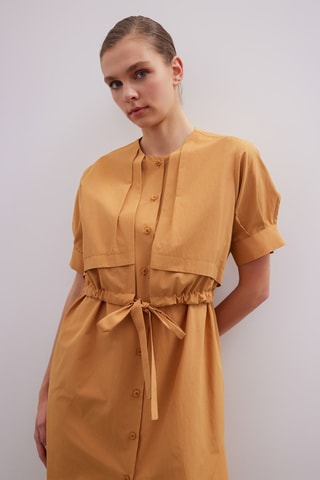 Robe chemise - Marron