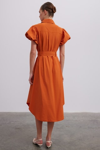Robe chemise - Orange - Orange