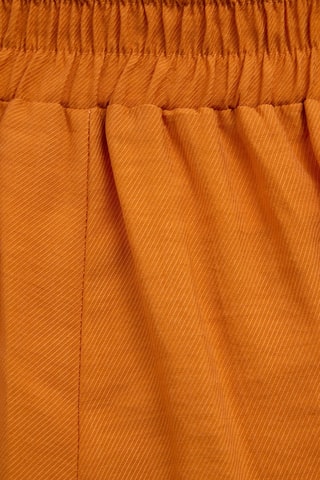 Pantalon taille haute - Orange