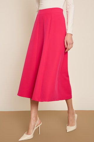 Jupe midi - Rose