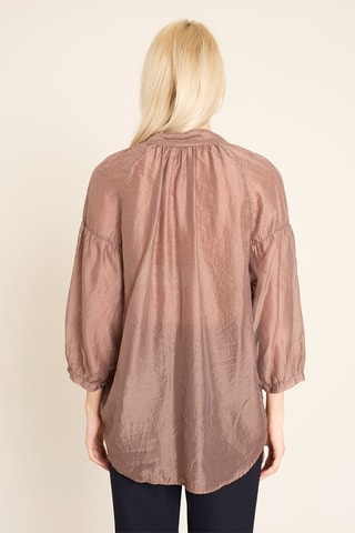 Chemisier loose - Marron