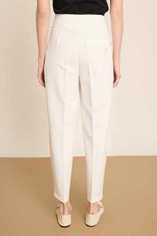 Pantalon carotte 7/8 - Beige