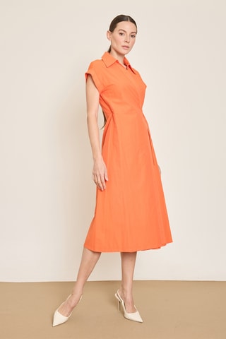Robe portefeuille - Orange