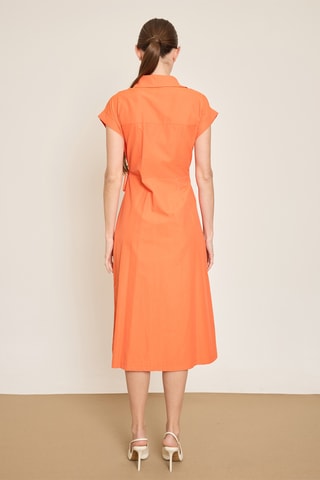Robe portefeuille - Orange