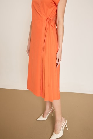 Robe portefeuille - Orange