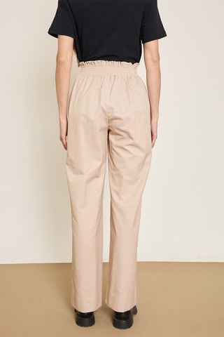 Pantalon wide legs - Beige