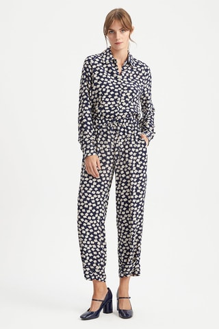 Pantalon droit - Bleu