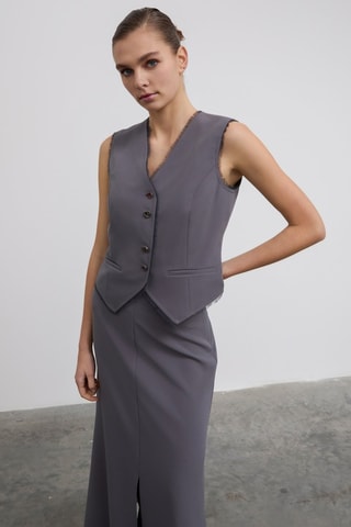 Gilet de costume - Gris