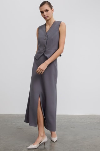 Gilet de costume - Gris