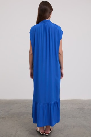Robe longue - Bleu