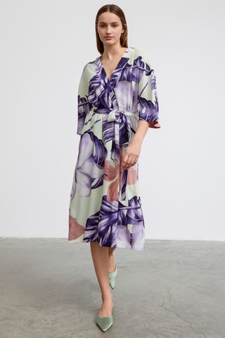 Robe midi - Violet