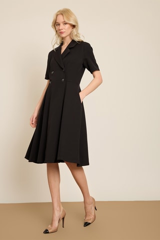 Robe chemise - Noir