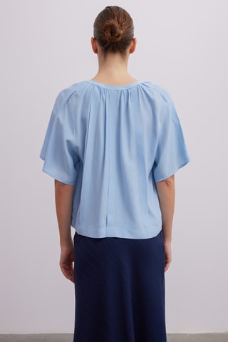 Blouse - Bleu