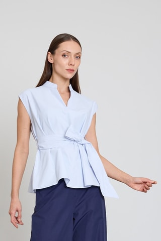 Blouse - Bleu