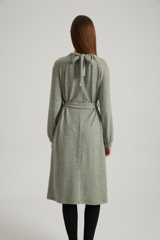 Robe midi - Gris
