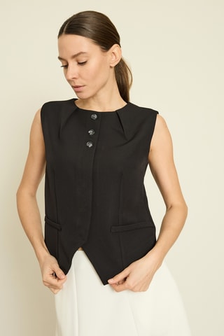 Gilet sans manches - Noir