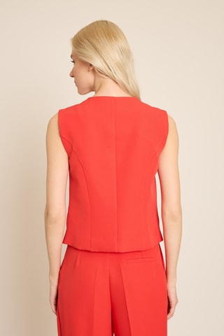 Gilet sans manches - Rouge